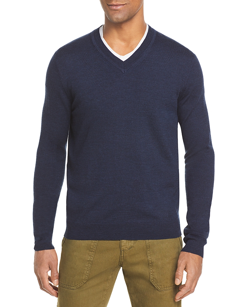 The Men's Store at Bloomingdale's V-Neck Merino Sweater - Exclusive