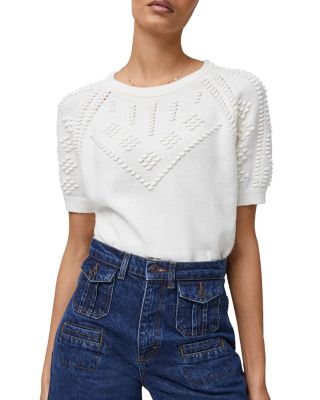 FRENCH CONNECTION Karla Short Sleeve Sweater Bloomingdale s