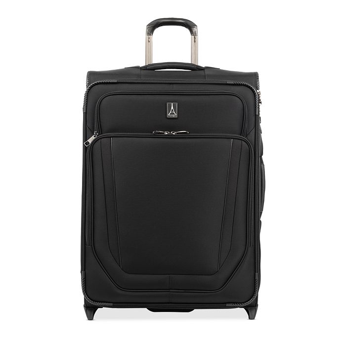 Travelpro Crew Versapack 26 Expandable Rollaboard Suiter In Jet Black