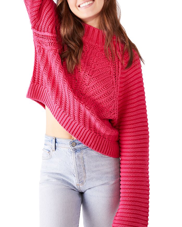 Free people ribbed sweater sale