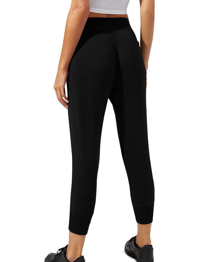 Shop Splits59 Reena Drawstring Sweatpants In Black/off White