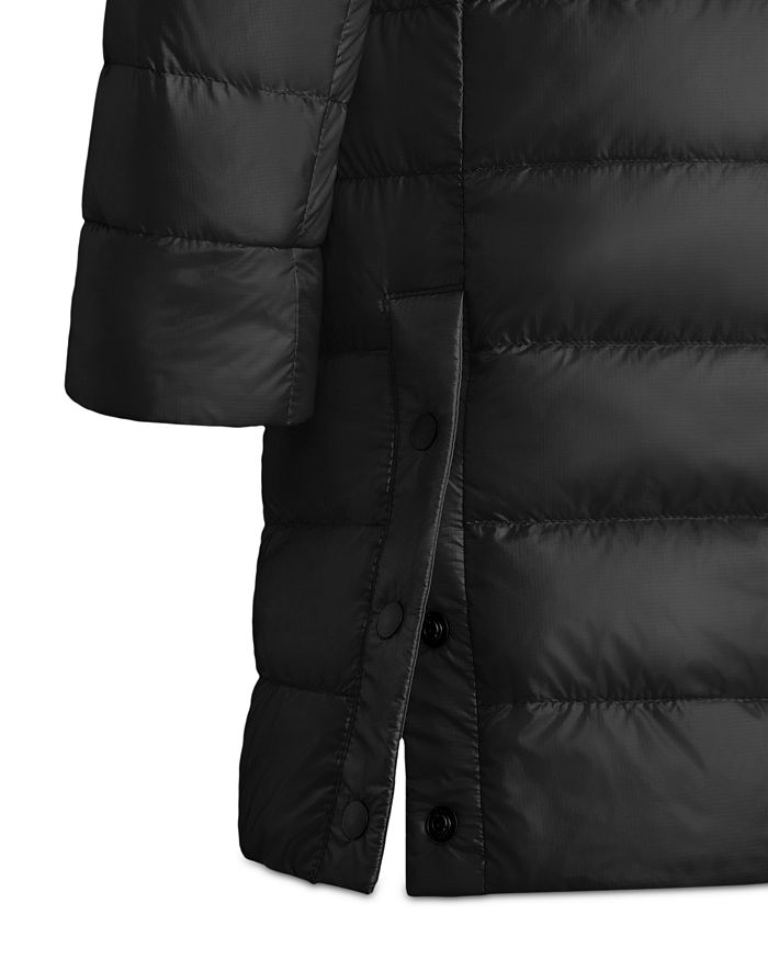 Shop Canada Goose Cypress Packable Hooded Down Jacket In Black