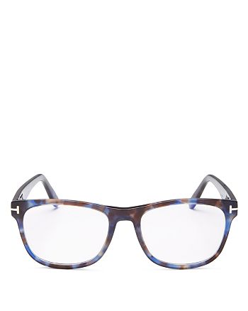 Tom Ford Men's Square Blue Light Glasses, 54mm | Bloomingdale's