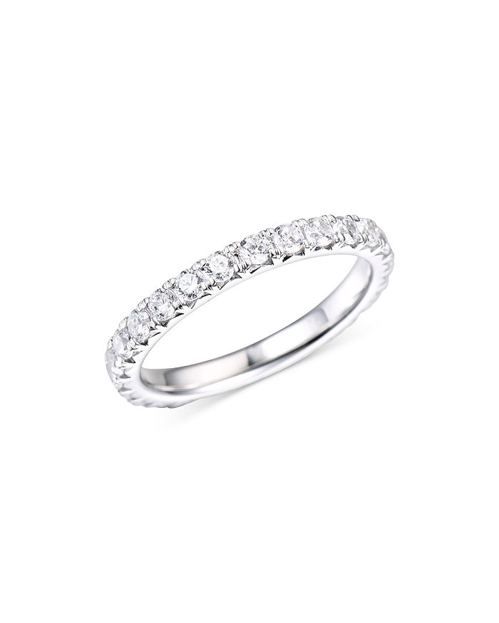 Bloomingdale's Diamond Eternity Band In 14k White Gold, 1.0 Ct. T.w. - 100% Exclusive