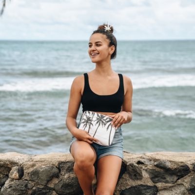 Small Kalapana Samudra Printed Pouch