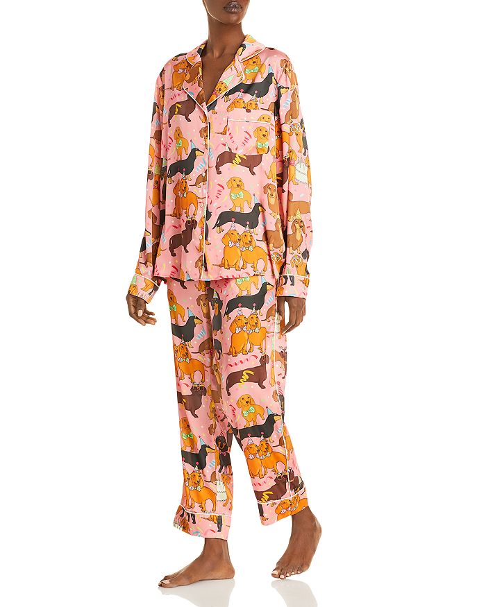 Karen Mabon - Hot Dog Birthday Party Pajama Set