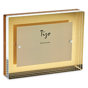 Tizo Lucite 5 X 7 Picture Frame In Gold