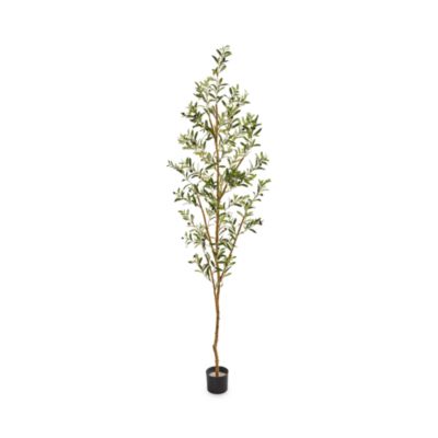 Nearly Natural - 82" Artificial Olive Tree