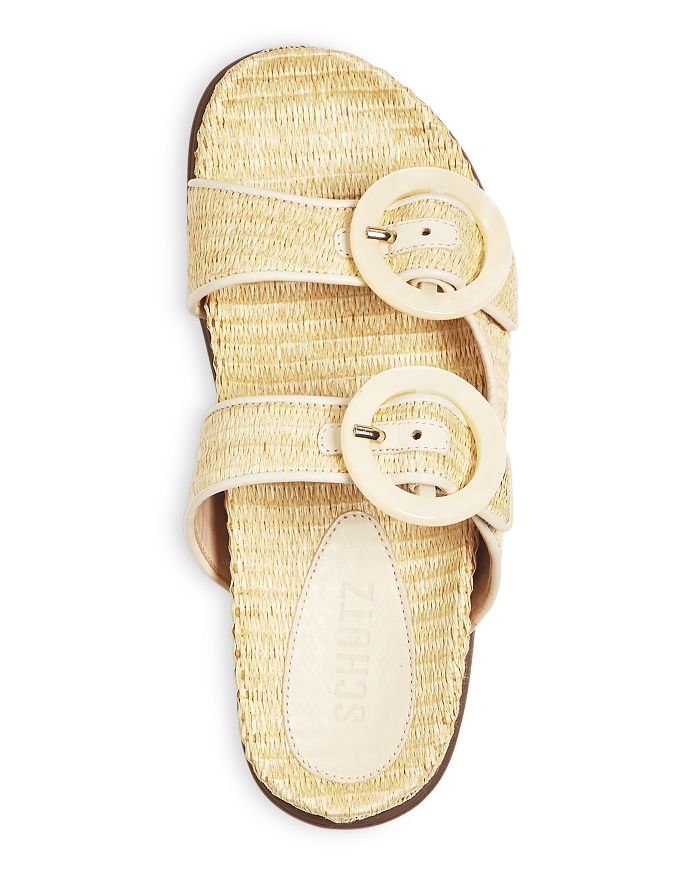 schutz women's fairy slide sandals