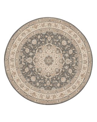 Living Treasures LI15 Round Area Rug, 7'10" Round
