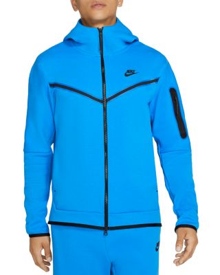 Blue and black nike tech online fleece