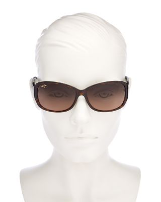 Nalani Polarized Square Sunglasses, 61mm