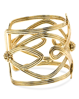 Capucine De Wulf Monique Compass Cuff Bracelet In Gold