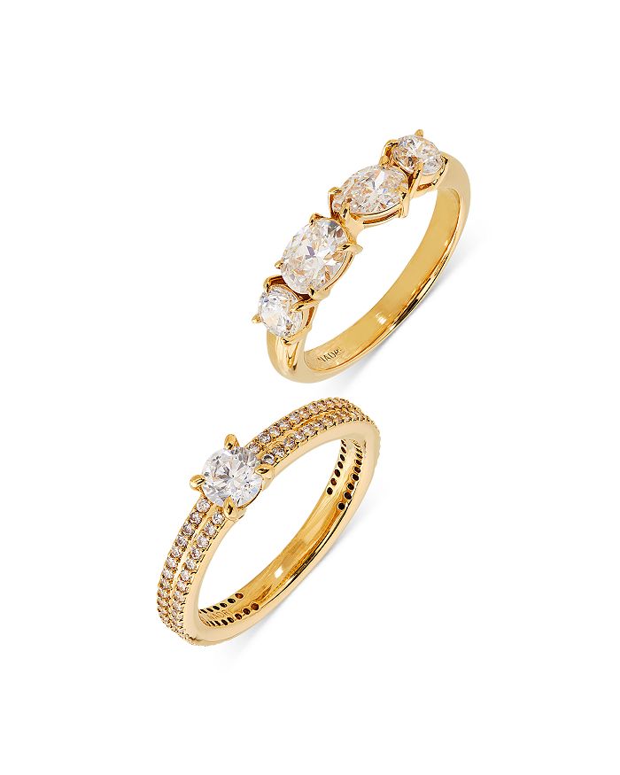Nadri Colette Rings, Set of 2 | Bloomingdale's