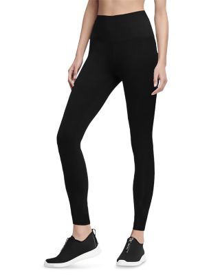 dkny fleece tights