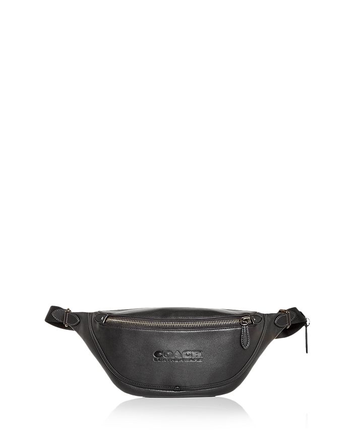 COACH League Leather Belt Bag Bloomingdale's
