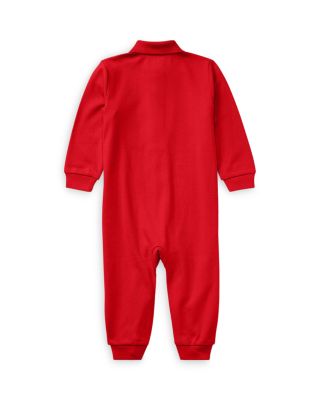 Boys' Interlock Solid Coverall - Baby