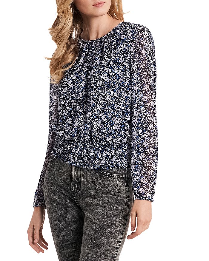 1.STATE PUFF SLEEVE FLORAL PRINT BLOUSE,81115337B2