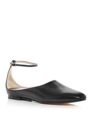 Giorgio Armani - Women's Sabot Ankle Strap Flats