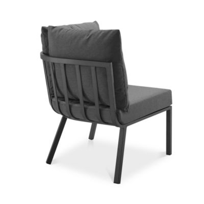  Riverside Outdoor Patio Aluminum Corner Chair