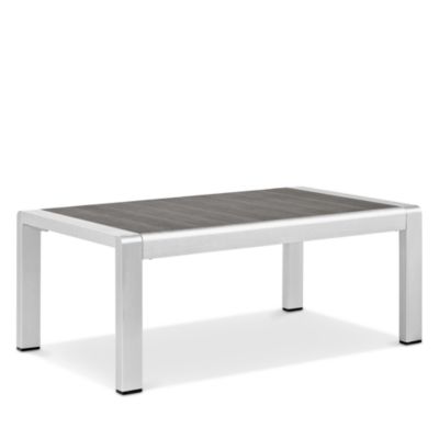 Shore Outdoor Patio Aluminum Sectional Sofa, Set of 4