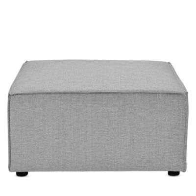 Saybrook Outdoor Patio Upholstered Sectional Sofa Ottoman