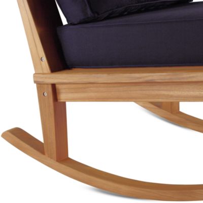 Marina Outdoor Patio Teak Rocking Chair