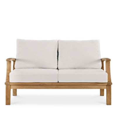 Marina Outdoor Patio Teak Loveseat