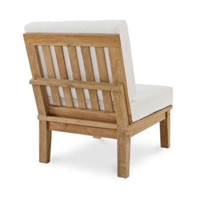 Marina Armless Outdoor Patio Teak Sofa