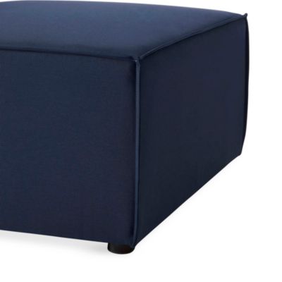 Saybrook Outdoor Patio Upholstered Sectional Sofa Armless Chair