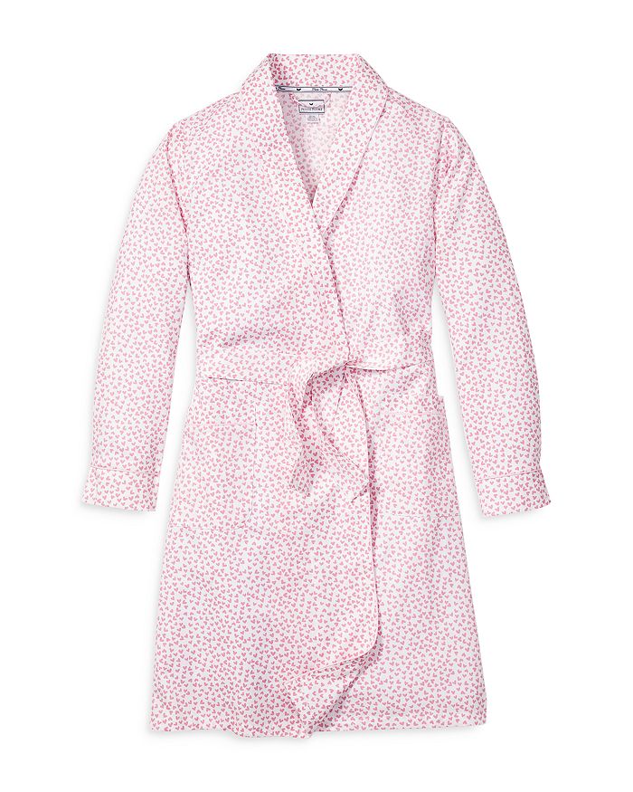 Shop Petite Plume Sweethearts Lightweight Robe In Pink