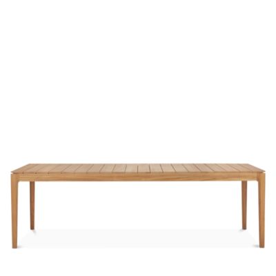 Teak Bok Outdoor Dining Table, Medium - 98&amp;quot;
