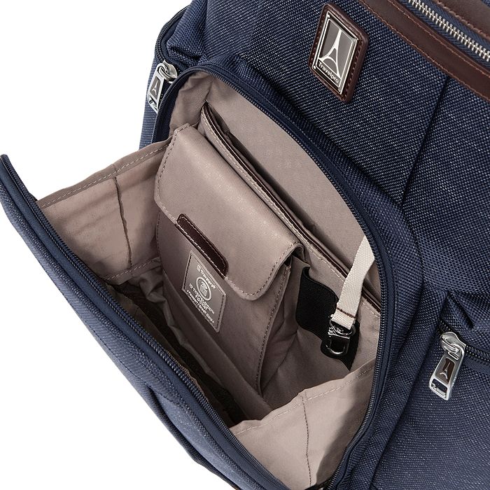 Shop Travelpro Platinum Elite Business Backpack In True Navy