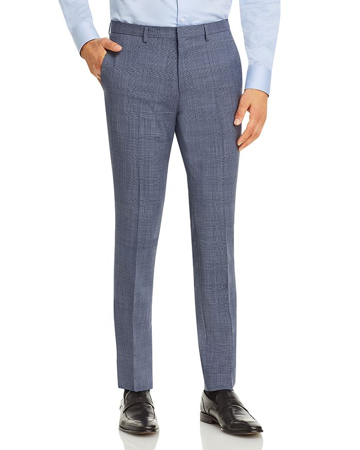 HUGO Hesten Plaid Extra Slim Fit Suit Pants | Bloomingdale's