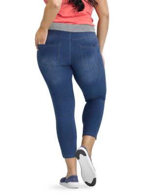 hue bootcut denim leggings