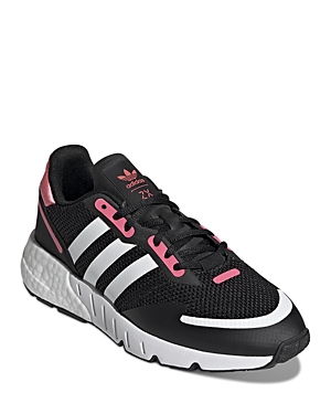 Adidas Women's Zx 1K Boost Lace Up Running Sneakers