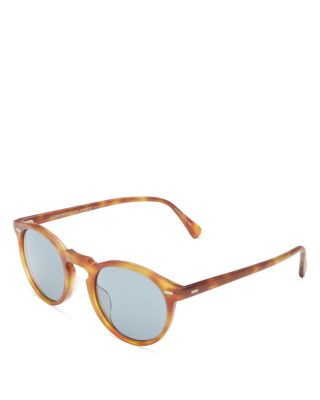 Gregory Peck Round Sunglasses, 50mm