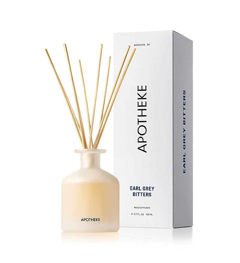 Apotheke Earl Grey Bitters Reed Diffuser, 6.7 Fl. Oz.