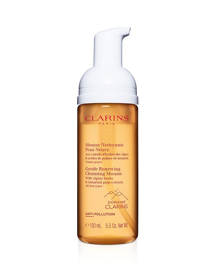 CLARINS GENTLE RENEWING FOAMING CLEANSING MOUSSE 5.5 OZ.,042734