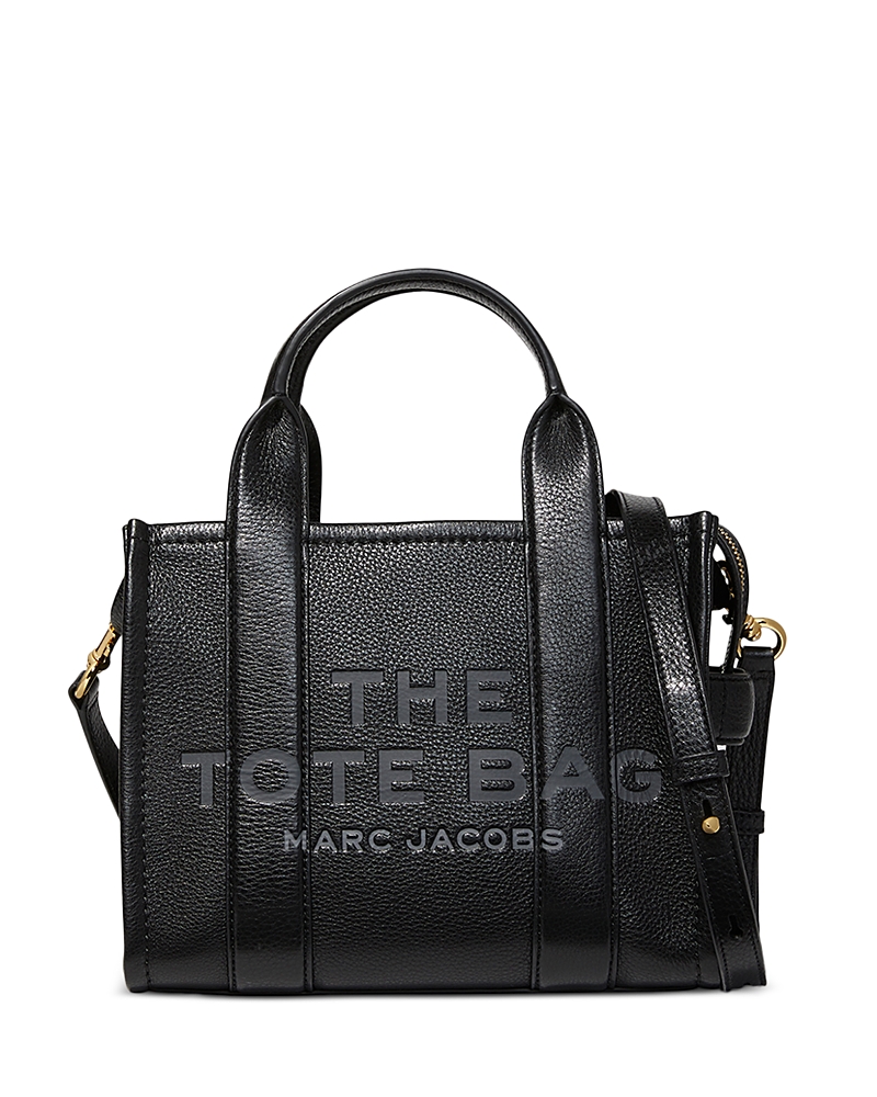 Marc Jacobs The Medium Tote Tote In Black Leather In Black