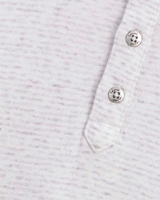 Boys' Yarn Dyed Striped Henley Tee - Little Kid