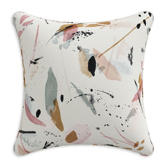 Sparrow & Wren Down Pillow In Painter Blush, 20 X 20 In Painter Blush Multi