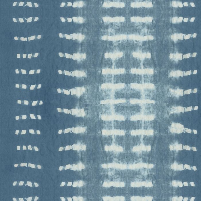 Shop Sparrow & Wren Outdoor Pillow In Dotted Stripe, 18 X 18 In Dotted Stripe Indigo