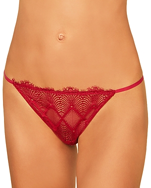 Cosabella Allure G-string In Deep Ruby