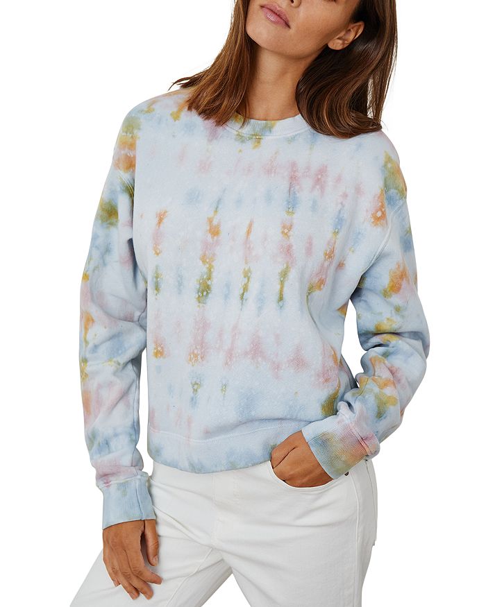 Velvet tie dye 2025 sweatshirt