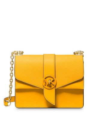 michael kors yellow crossbody