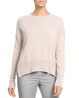 Theory Karenia Cashmere Sweater In Soft Pink