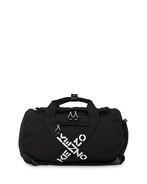 KENZO LOGO DUFFLE BAG,FA65SA210F21