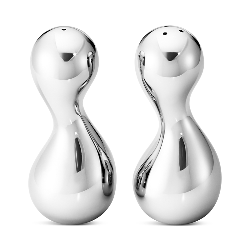 Georg Jensen Cobra Salt And Pepper Shakers In Silver