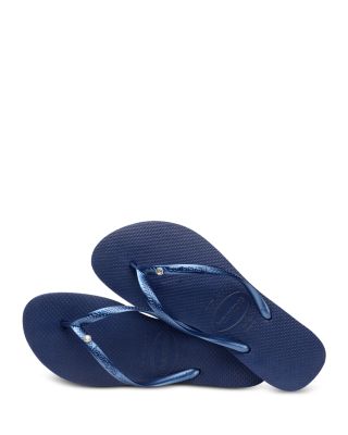 Women's Slim Crystal II Flip Flop Sandals